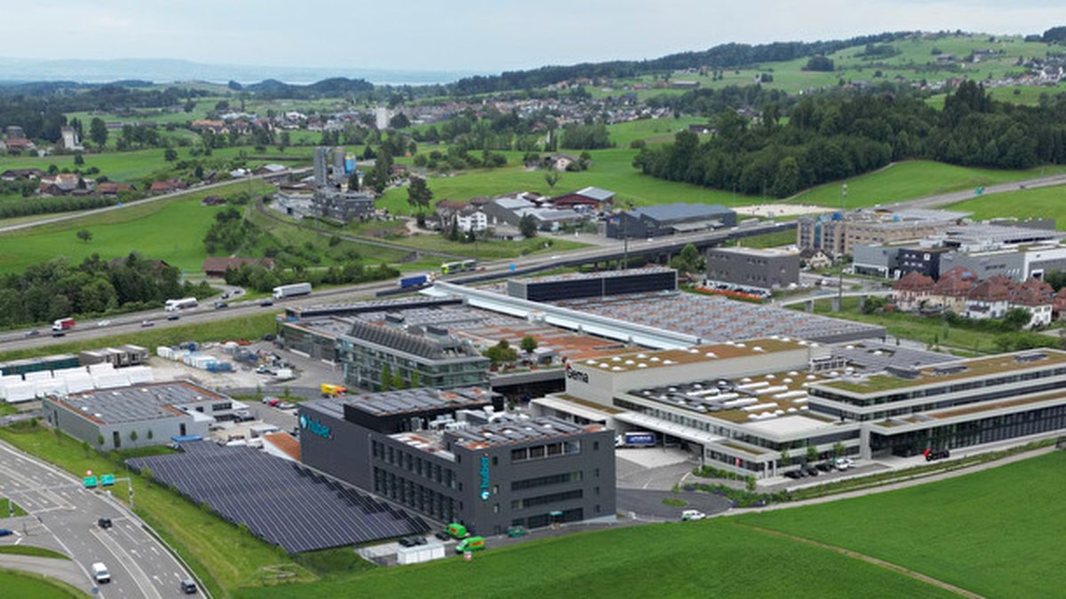 Sommerau commercial development site, Gossau, Switzerland (Photo: Stadt Gossau)